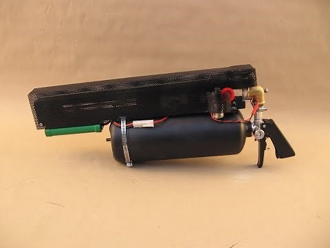 Compressed air BB machine gun 1