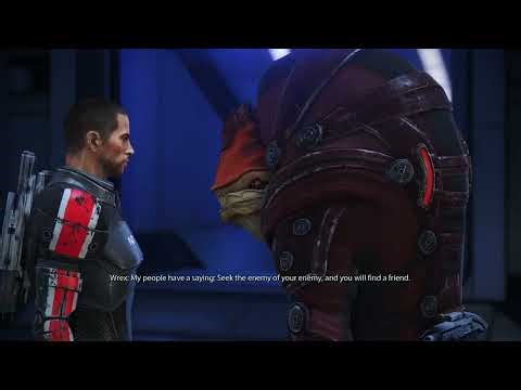Shepard Meets Wrex Cutscene | Mass Effect 1 | Legendary Edition