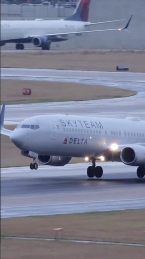 Special Livery! Delta SkyTeam 737-800 Arrives in Atlanta! 🌐🛬