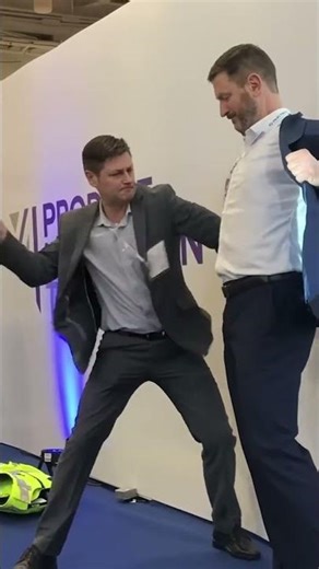 PPSS Group CEO Said 'Hit Me'... And the Technical Director Delivered! #shorts #stabvests #bodyarmour