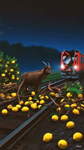 “The Lemon Tree on the Railway Track” 🍋🚆