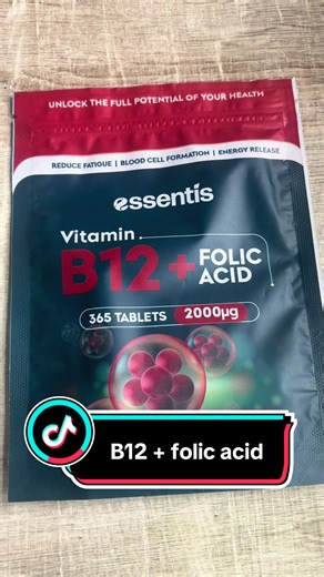 Boost Your Energy with ESSENTIS B12 Folic Acid