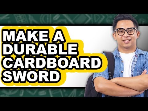 How to Make a Durable Cardboard Sword - Full Guide
