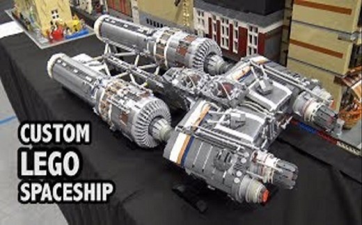 【乐高】乐高货运飞船 | Custom LEGO Cargo Spaceship