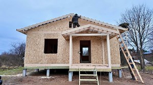 81K views · 1.3K reactions | Inexpensive House in 10 Days: Full Construction Process  Full video, comments ✅✅ | Survival Camping, Building Warm Bushcraft Pro | Facebook