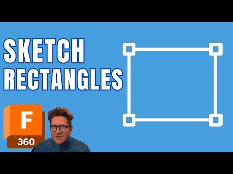 Learn The Different Rectangle Sketch Commands in Fusion 360