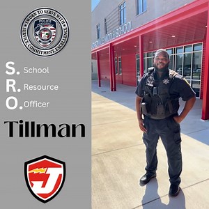 S.R.O. Tillman is ready for the JNPSD 2023-2024 school year! Let's Go Titans! Jacksonville North Pulaski School District #jpdstrong #jvilleproud #jnpsdtitans | Jacksonville Police Department, Arkansas