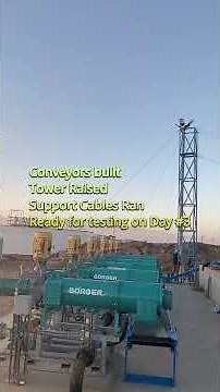 Conveyor system engineered and built by Small Farm innovations