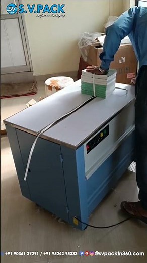 Heavy Duty Box Strapping machine | Heavy Duty Semi Automatic Strapping machine