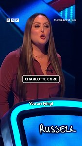 Charlotte Crosby is such a mood 😂 THE WEAKEST LINK: Romesh Ranganathan is in charge of the strategic big money game show. Can the contestants create a chain of answers and avoid the boot? #CharlotteCrosby #RomeshRanganathan #Quiz #Funny #Throwback | BBC iPlayer