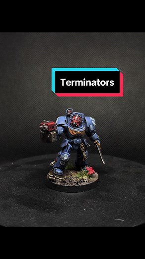 Just about finished the first squad of five terminators, so here’s a little preview #warhammerpainting #warhammer40k #ultramarines #spacemarine #codexastartes #warhammercommunity #40k #warhammer #spacemarines #primaris #terminator #spacemarineterminator #spacemarineterminators