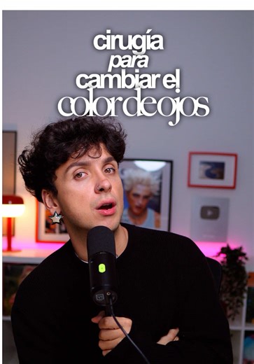 cirugía para cambiar el color de los ojos