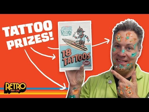 I Turned Cracker Jack Nostalgia into Temporary Tattoos! (with Kevin Cross)
