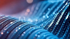 Abstract Conceptualization of Carbon Fiber as a Symbol of the Merging of Technology and Nature
