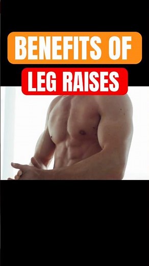 Benefits of doing leg raises for sixpack abs #shorts