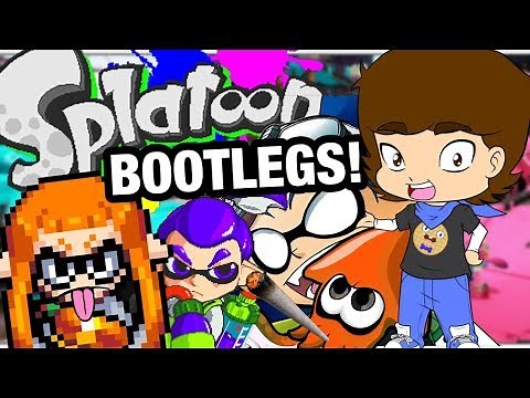 WEIRD Splatoon BOOTLEGS and Fan Games - ConnerTheWaffle