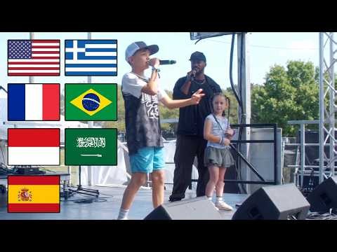 JJQTheQfficial - 12 Year Old Rips A Freestyle Rin Tin Tin In Different Languages