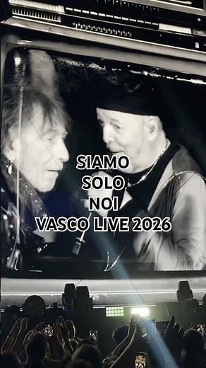 Il Gallo 🐔 with Vasco 🎤 on We Are Only Us | Ferrara 2026 🎸 #vascolive2026