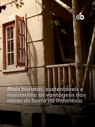 Casas de barro - Construídas a partir de materiais como terra, bambu, palha e argamassa de cal, elas são bem mais em conta do que as convencionais. E mais: oferecem conforto térmico, isolamento acústico e são de baixo impacto ambiental – além de resistirem melhor a terremotos. Na Indonésia, Misbah Dwiyanto revela à DW o que o motivou a apostar tudo nessa opção. Especialista em construção de casas de barro, Dwiyanto conta que investiu o equivalente a pouco mais de 460 dólares em todos os materiai