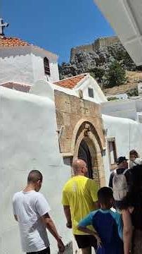 Lindos, the most beautiful place in Rhodes, Greece