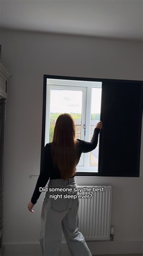 100% blackout blinds? Yes please! Here’s a few reasons why you need them ⬇️ - 100% blackout for the best night’s sleep - Keeps rooms cool in summer & warm in winter - Simple to fit - no stress, no mess - Ideal for bedrooms & nurseries #homehacks #sleepingtips #blackoutblinds #easyinstallation #nodrillblinds #diyhack #diyhacks #homeinterior #blackout #blackoutblinds #affordablehomedecor #nodrillblinds #notoolsneeded #installationvideo #easyinstallation #easydiy #viralreels #viralreeĺs #windowblin