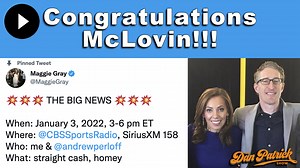 McLovin shared some bittersweet news with the audience today. He'll be leaving the show at the end of the year. The guys discussed the details... | The Dan Patrick Show