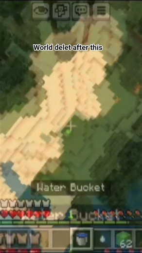 World delet after this mlg #minecraft #trending #gaming