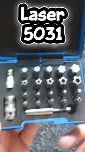 Laser Torx Plus bit set 5031