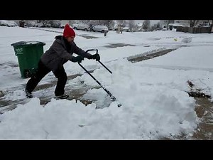 snow sled shovel