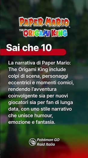 Sai Che 10 - Paper Mario: The Origami King #PaperMario #origamiking
