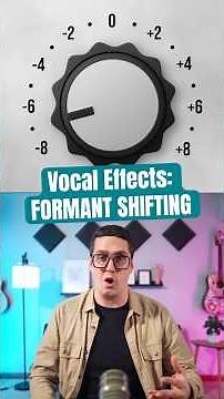 Formant Shifting: Change Your Vocal Character #vocals #musicproduction #Shorts