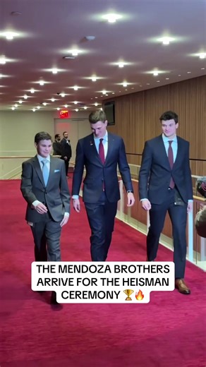 Mendoza Brothers at the Heisman Ceremony 2025