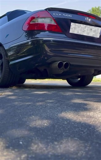 Mercedes CLK 500 #fyp #fypシ #mercedesbenz #exhaust
