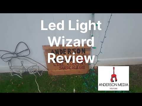 LED Light Wizard Light Show Review