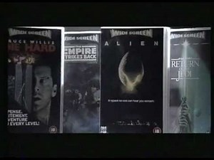 Widescreen VHS trailer 1991 #2