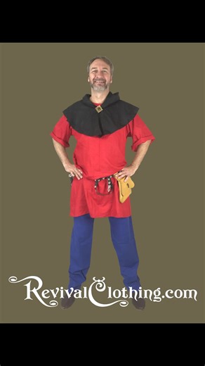 "Hello! In May, I did indeed take some photos ... Revival (Order #42522). It's been a busy year and it slipped my mind to send them to you. Thank you. They fit perfectly! Comfortable material. I am actually considering another purchase in the near future, this time of your medieval turnshoes." -Mark Carroll https://sbee.link/th7qcpa4g8 #revivalclothingcustomers #happycustomers #revivalclothing #medievalclothing #medievalfashion #medievalgarb #scagarb #reenactment #reenacting #reenactor #medieval