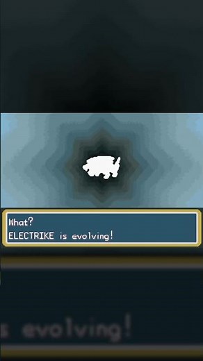 Electrike evolution in Pokemon FireRed and LeafGreen #Pokemon #Shorts
