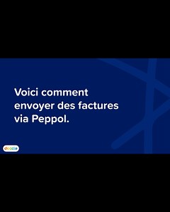 Envoyer des factures Peppol via Doccle