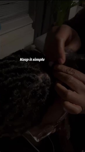 Simple crochet fauxlocs installation. #crotchetbraids #fauxlocs #goddess #braids #london