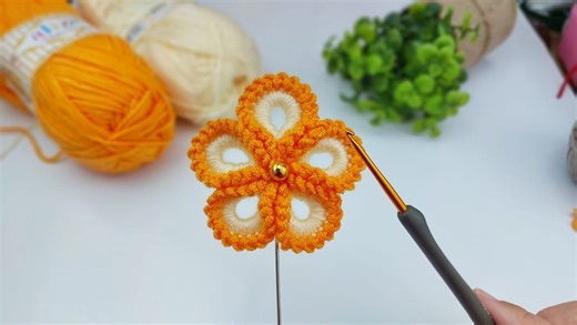 Crochet Flower pattern stitch #crochet #flower | Crochet Knitting Love
