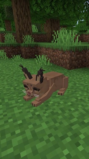 Creating a Caracal in Minecraft