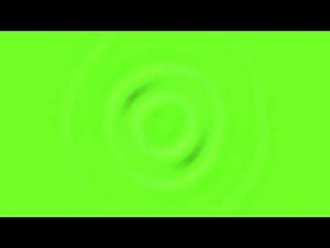 Water Drop Green screen