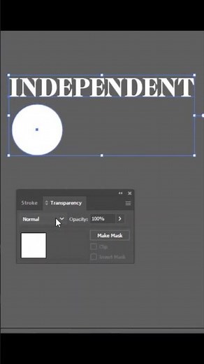 Adobe Illustrator Transparency Difference Effect Tutorial 2024