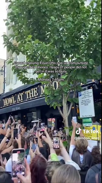 Royel Otis Pop Up Event Highlights in London