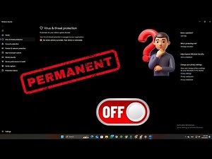 How To Turn Off/Disable Windows Defender Permanently Without Affecting System In Window 10/11 (2025)