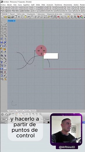 Rhino 3d / Superficies a partir de curvas / #tips