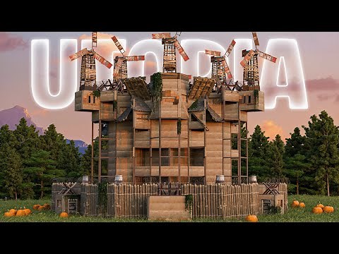 The Utopia | The BEST Circle OPENCORE Base For Groups | RUST Base Design