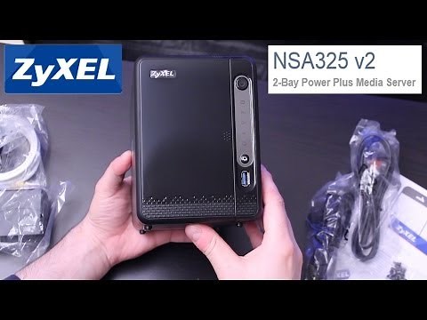 ZyXEL NSA325 v2: Unboxing
