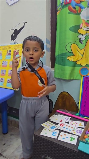 My first project-A festival of little ideas- Isac from Nursery #nursery #lkps #Jyotinagar branch