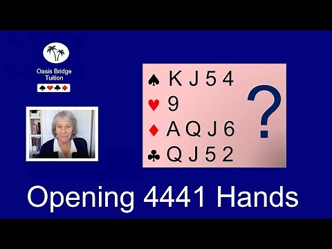 Opening 4441 Hands